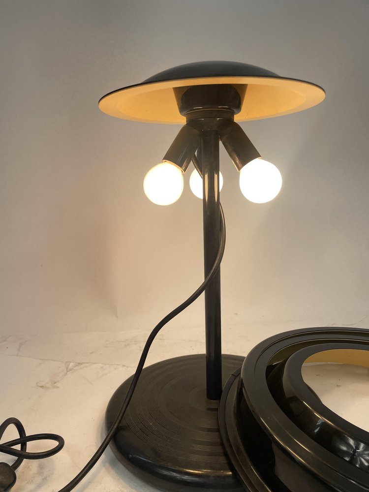 Vintage Italian Mushroom Table Lamp by Harveiluce Iguzzini, 1970s