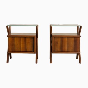 Vintage Italian Nightstands, 1960, Set of 2-UJE-2021216