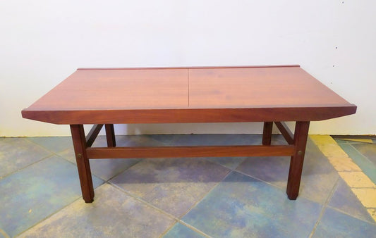 Vintage Italian Opening Coffee Table, 1950s