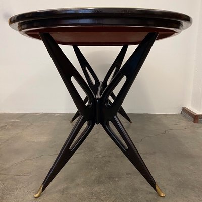 Vintage Italian Oval Table-IGT-1155148