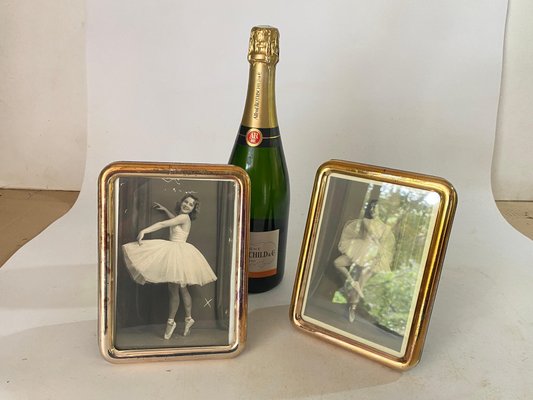 Vintage Italian Picture Frame Photos of Dancer, 1950s, Set of 2-UR-1728452