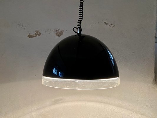 Vintage Italian Plastic Baobab Ceiling Lamp from Guzzini, 1960s-PYR-754018