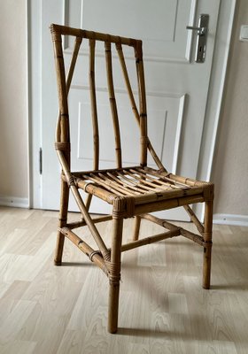 Vintage Italian Rattan Chair, 1960s-JO-1760245