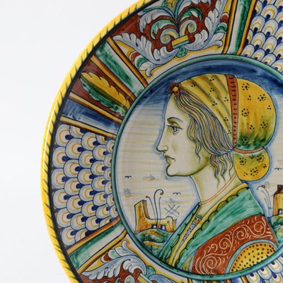 Vintage Italian Renaissance Style Plates from Deruta, 1960s, Set of 2-IXK-1442061