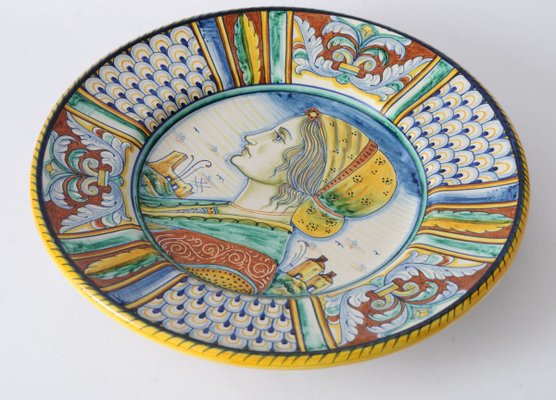 Vintage Italian Renaissance Style Plates from Deruta, 1960s, Set of 2-IXK-1442061