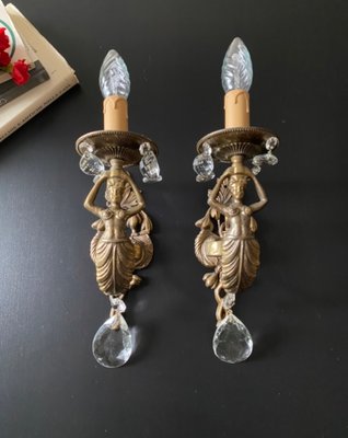 Vintage Italian Sconces, 1930s, Set of 2-XRG-2035996