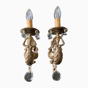 Vintage Italian Sconces, 1930s, Set of 2-XRG-2035996