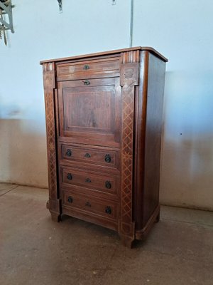 Vintage Italian Secretary, 1890s-CDG-1727083