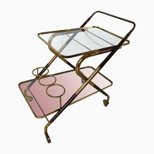 Vintage Italian Serving Trolley by Cesare Lacca, 1950s-IRH-1819326