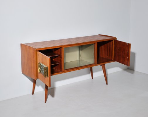 Vintage Italian Sideboard with Bar, 1950-KJ-2038105