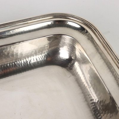 Vintage Italian Silver Holder Tray-VMM-1266535