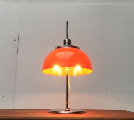 Vintage Italian Space Age Faro Table Lamp from Guzzini, 1970s-UAH-879139