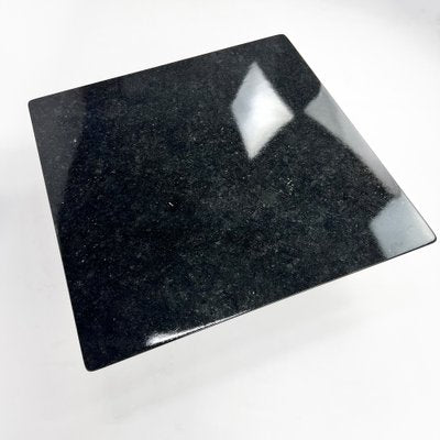 Vintage Italian Square Granite Coffee Table, 1970s-RMX-1724100