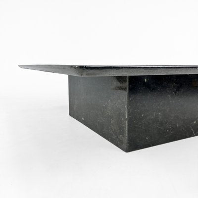 Vintage Italian Square Granite Coffee Table, 1970s-RMX-1724100