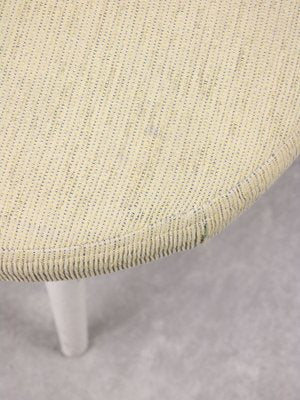 Vintage Italian Stool in Beige Fabric, 1980s-HGJ-1757201