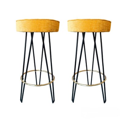 Vintage Italian Stools, 1960s, Set of 2-RFP-2028933