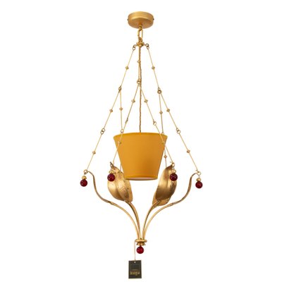 Vintage Italian Suspension Lamp, 1980s-MPO-1770635