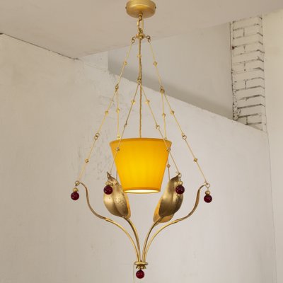 Vintage Italian Suspension Lamp, 1980s-MPO-1770635