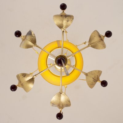 Vintage Italian Suspension Lamp, 1980s-MPO-1770635