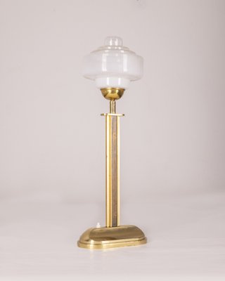 Vintage Italian Table Lamp in Golden Brass, 1960s-IUC-1723041