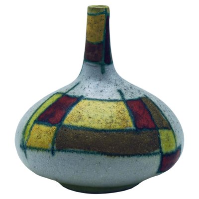 Vintage Italian Terracotta Vase by Guido Gambone, 1950s-YUW-2026589