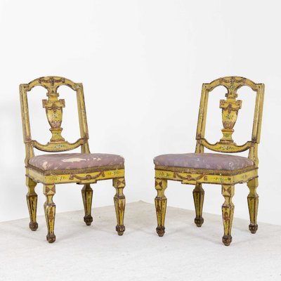 Vintage Italian Venetian Chairs, 1900s, Set of 2-VEI-1744299