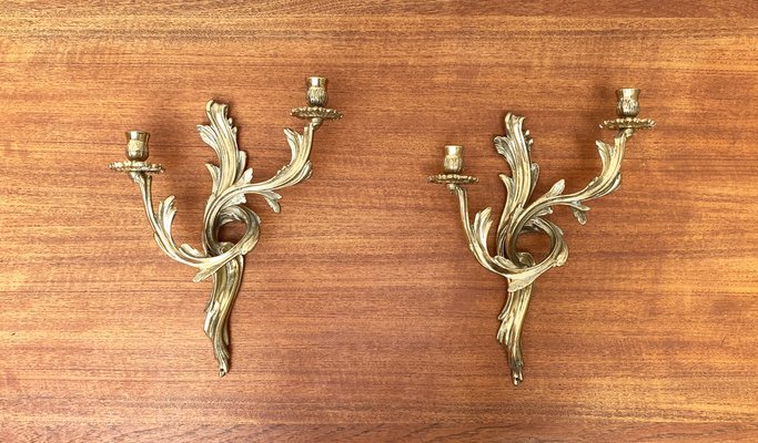 Vintage Italian Wall Candle Holder, Set of 2-UAH-1192499