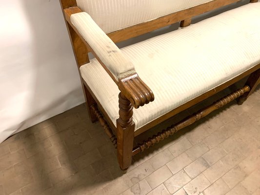 Vintage Italian Walnut Sofa-NUO-1785062