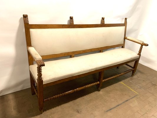 Vintage Italian Walnut Sofa-NUO-1785062