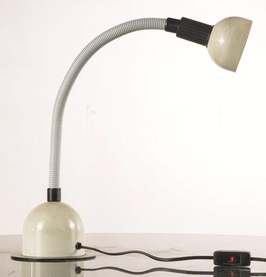 Vintage Italian White Table Lamp, 1980s-RAQ-995314