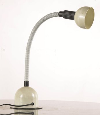 Vintage Italian White Table Lamp, 1980s-RAQ-995314