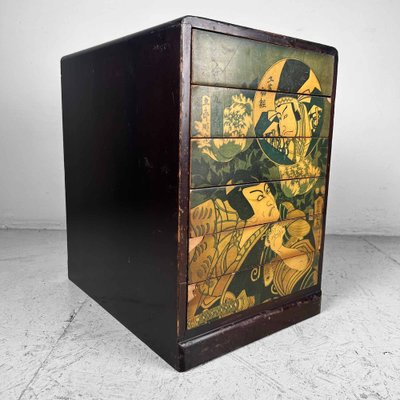 Vintage Japanese Drawer Cabinet, 1960s-DWL-1761500