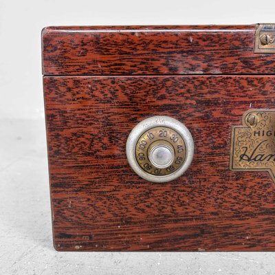 Vintage Japanese Metal Cash Box, 1950s-DWL-2020573