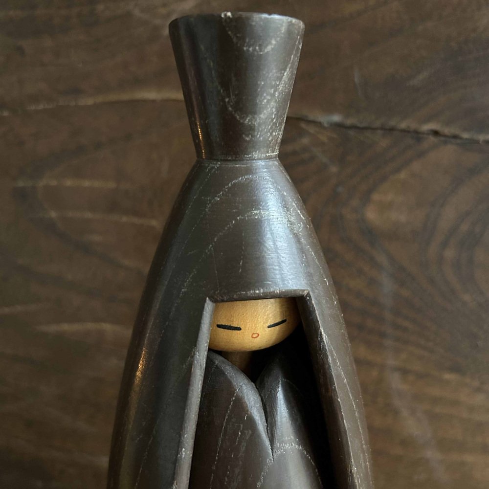 Vintage Japanese Sosaku Kokeshi by Shozan Shido