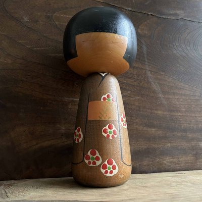 Vintage Japanese Sosaku Kokeshi Kimono, 1970s-DWL-1786510