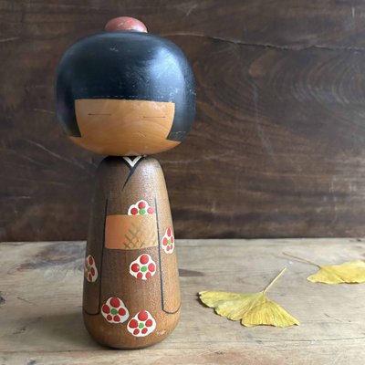 Vintage Japanese Sosaku Kokeshi Kimono, 1970s-DWL-1786510