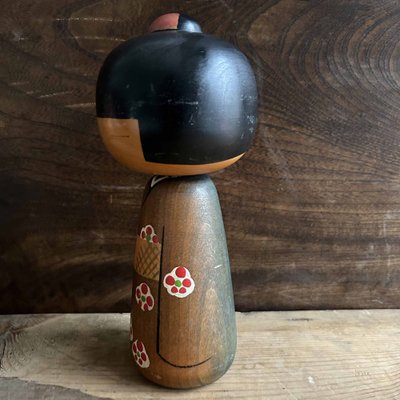 Vintage Japanese Sosaku Kokeshi Kimono, 1970s-DWL-1786510