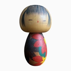 Vintage Japanese Sosaku Kokeshi Kimono, 1970s-DWL-1786510