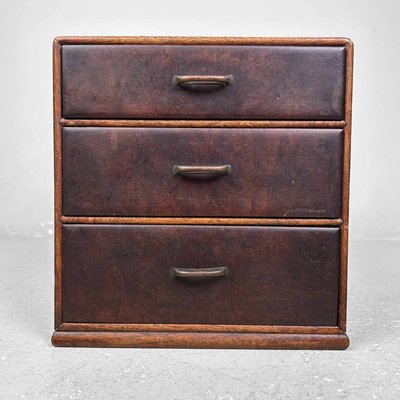 Vintage Japanese Wooden Drawer Cabinet, 1930s-DWL-2028042