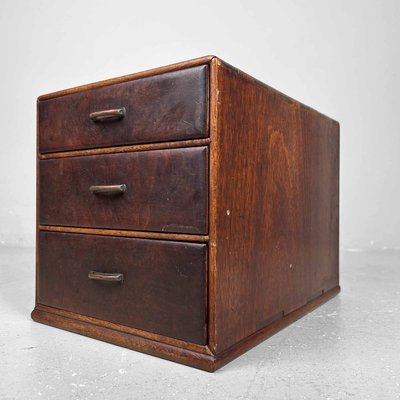 Vintage Japanese Wooden Drawer Cabinet, 1930s-DWL-2028042