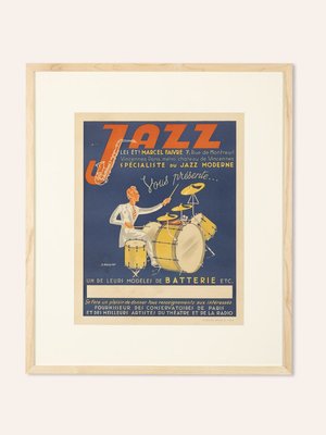 Vintage Jazz Poster Advertisement-GPP-903526