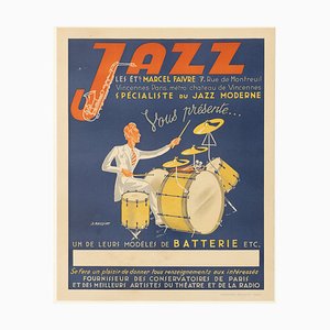 Vintage Jazz Poster Advertisement-GPP-903526