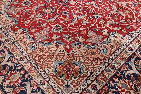 Vintage Kashan Rug, 1990s-CEI-2028397