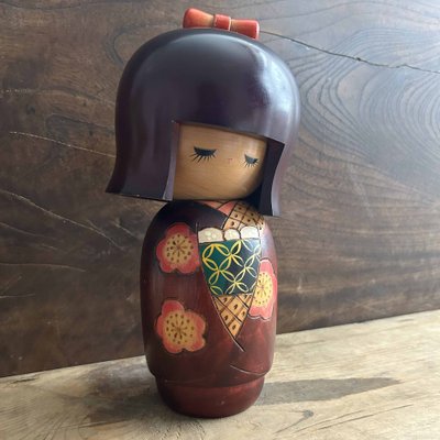 Vintage Kawaii Kokeshi Doll, 1970s-DWL-1798833