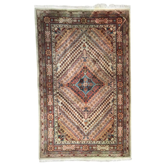 Vintage Khotan Sinkiang Rug, 1980s