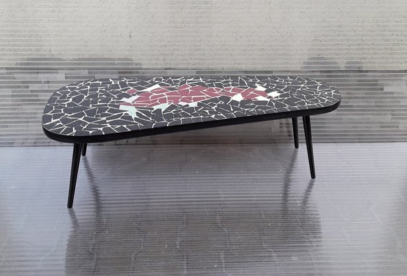 Vintage Kidney-Shaped Coffee Table, 1970s-HOI-1755874