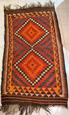 Vintage Kilim Turkish Rug-IKW-1139092