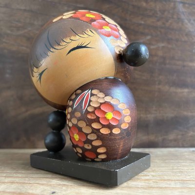 Vintage Kokeshi Doll by Chie Tamura, Japan, 1980s-DWL-1799126