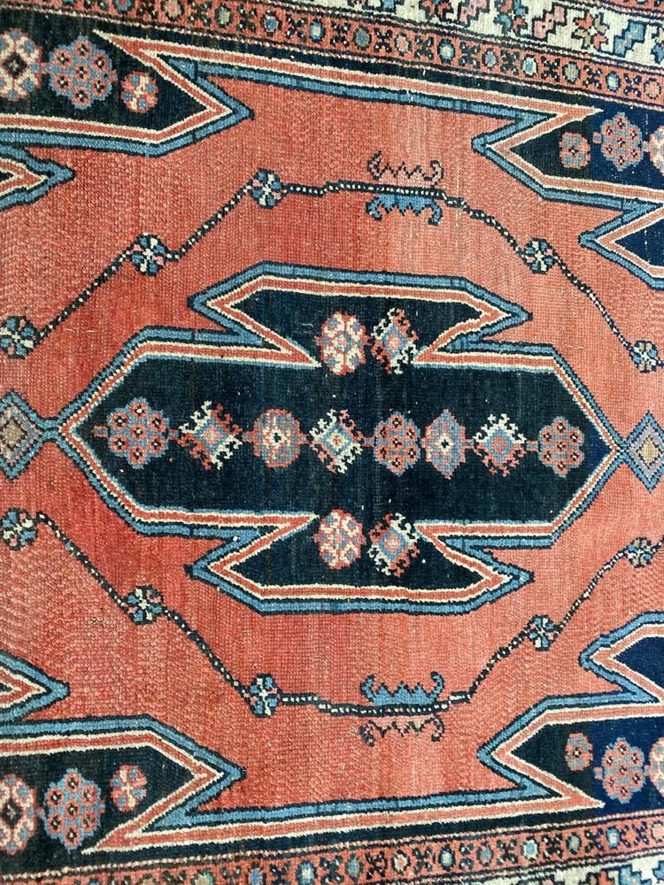 Vintage Kurdish Zanjan Rug