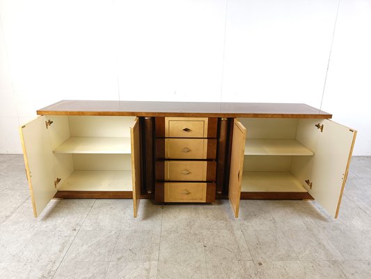 Vintage Lacquered Goatskin Credenza, 1970s-IRH-1787404